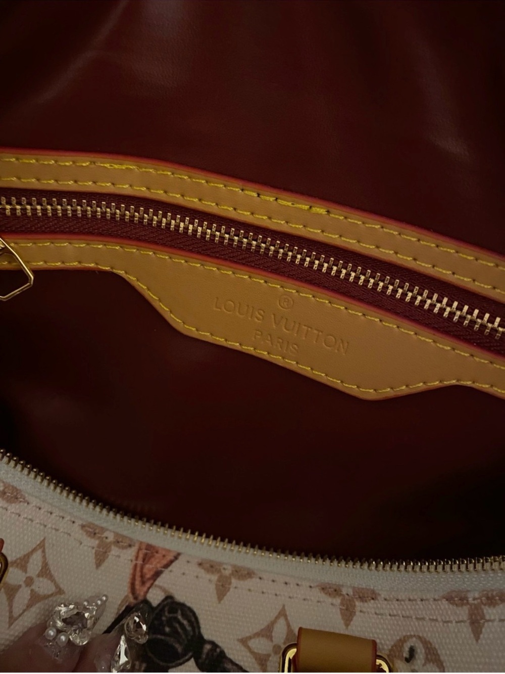 Lv Beige Monogram speedy READ Description - Picture 5 of 6